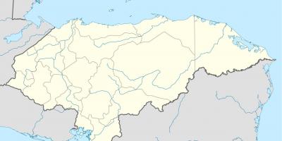 La mappa mostra Honduras